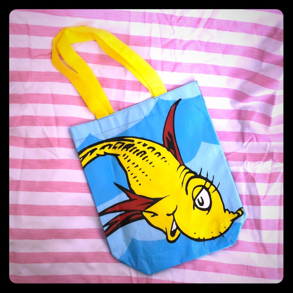 Dr Seuss travel shopping gift bag